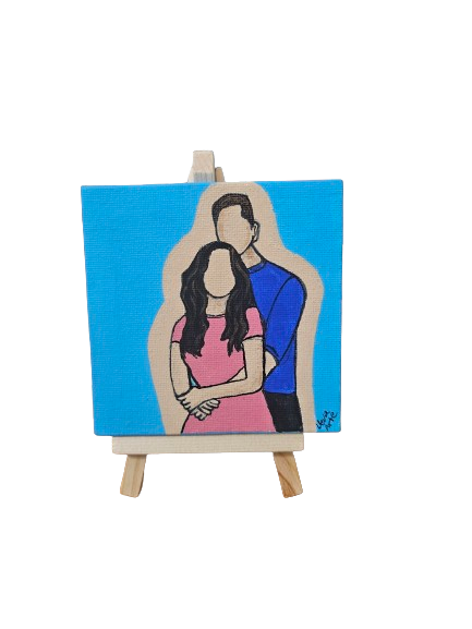 Faceless Mini Canvas